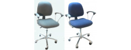 Krzesła ESD (materiałowe)